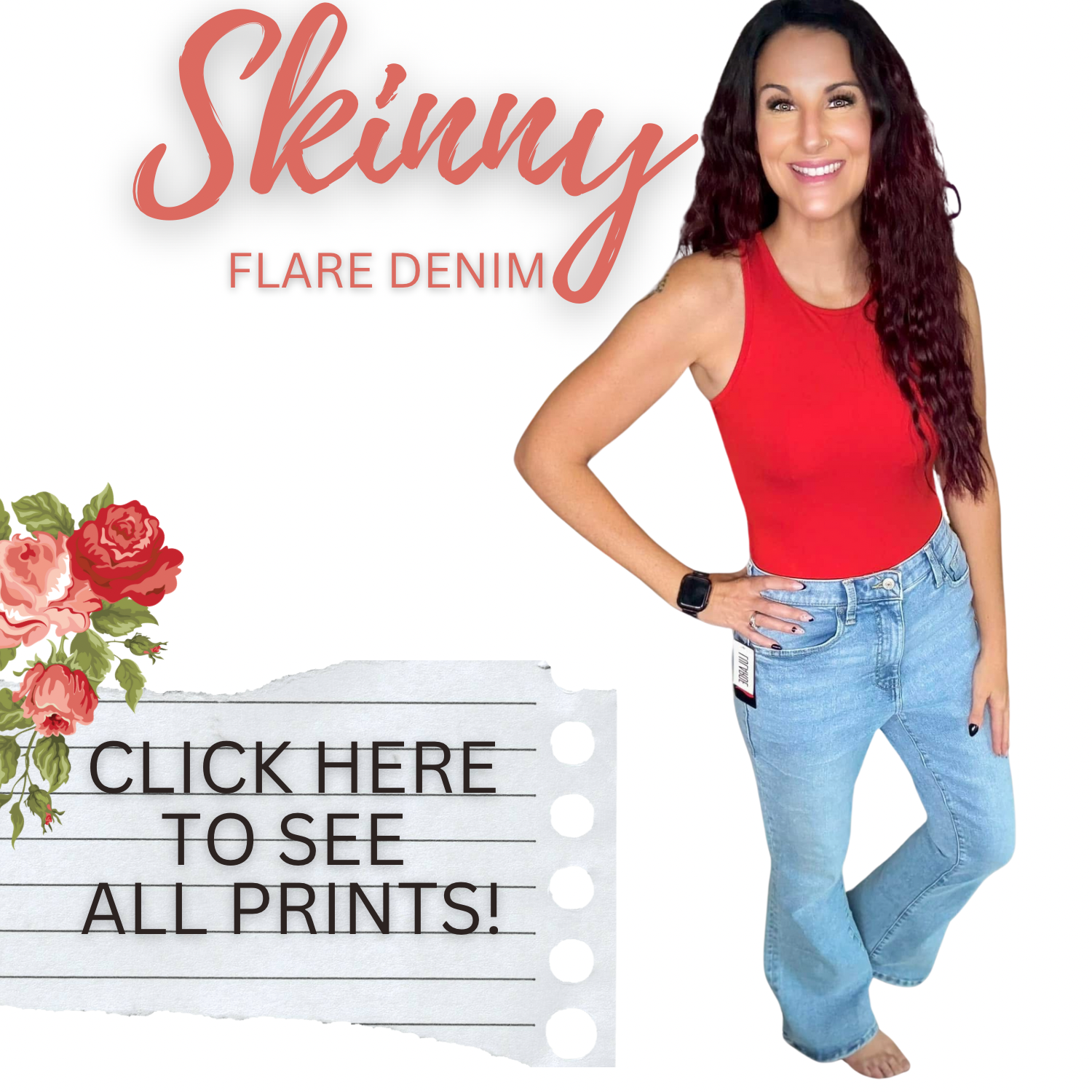 Denim Flared